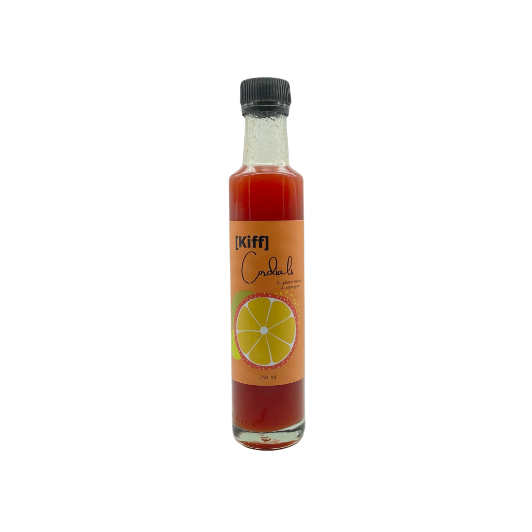 Kiff Cordial Raspberry, Orange and Lemongrass